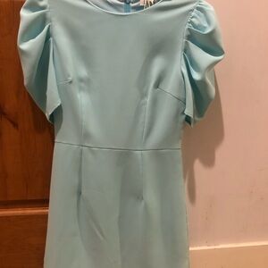 TCEC Light Blue Mini Dress
